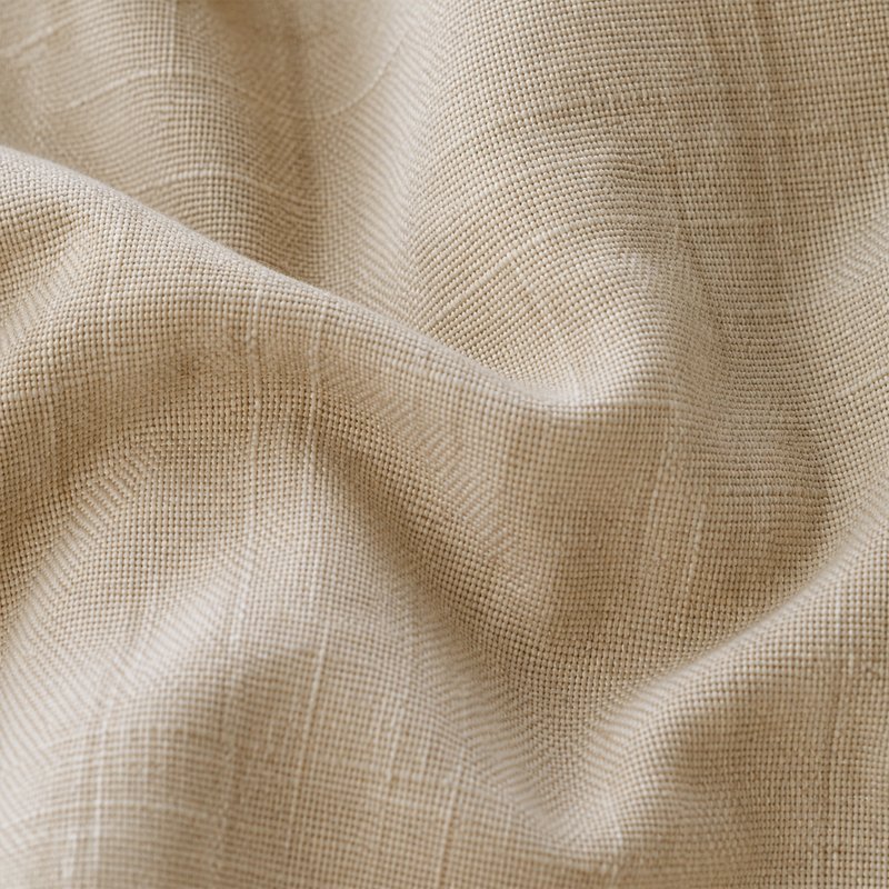Linen fabric sample